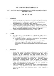 Explanatory Memorandum to the Planning (Listed Buildings) Regulations (Northern Ireland) 2015. SR 2015/108