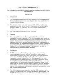 Explanatory Memorandum to the Planning (Simplified Planning Zones) Regulations (Northern Ireland) 2015. SR 2015/188