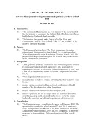 Explanatory Memorandum to the Waste Management Licensing (Amendment) Regulations (Northern Ireland) 2015. SR 2015/301