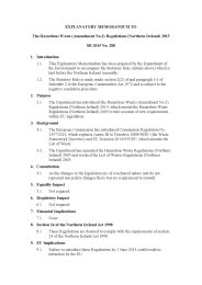Explanatory Memorandum to the Hazardous Waste (Amendment No.2) Regulations (Northern Ireland) 2015. SR 2015/288