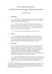Explanatory Memorandum to the Planning (Hazardous Substances) (No.2) Regulations (Northern Ireland) 2015. SR 2015/344