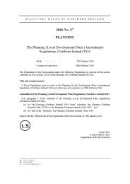 Planning (Local Development Plan) (Amendment) Regulations (Northern Ireland) 2016