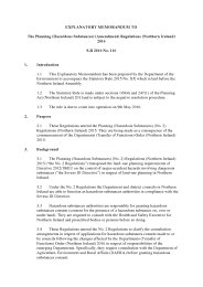 Explanatory Memorandum to the Planning (Hazardous Substances) (No.2) (Amendment) Regulations (Northern Ireland) 2016. SR 2016/116