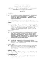 Explanatory Memorandum to the Water Environment (Water Framework Directive) Regulations (Northern Ireland) 2017. SR 2017/81