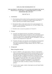 Explanatory Memorandum to the Equipment and Protective Systems Intended for Use in Potentially Explosive Atmospheres Regulations (Northern Ireland) 2017. SR 2017/90