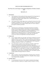 Explanatory Memorandum to the Waste (Fees and Charges) (Amendment) Regulations (Northern Ireland) 2018. SI 2018/91