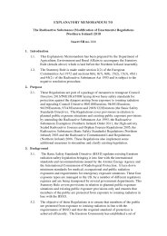 Explanatory Memorandum to the Radioactive Substances (Modification of Enactments) Regulations (Northern Ireland) 2018. SR 2018/116