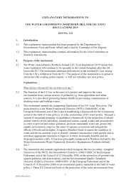 Explanatory Memorandum to the Water (Amendment) (Northern Ireland) (EU Exit) Regulations 2019. SI 2019/112