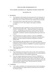 Explanatory Memorandum to the Air Quality (Amendment, etc.) Regulations (Northern Ireland) 2018. SR 2018/215