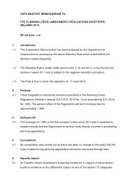 Explanatory Memorandum to the Planning (Fees) (Amendment) Regulations (Northern Ireland) 2019. SR 2019/112