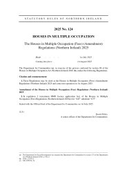 Houses in Multiple Occupation (Fees) (Amendment) Regulations (Northern Ireland) 2025