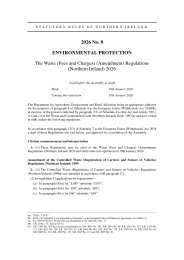 Waste (Fees and Charges) (Amendment) Regulations (Northern Ireland) 2026