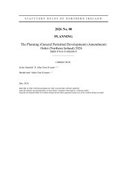 Planning (General Permitted Development) (Amendment) Order (Northern Ireland) 2026 (Correction slip issued May 2026)