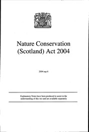 Nature Conservation (Scotland) Act 2004. asp 6