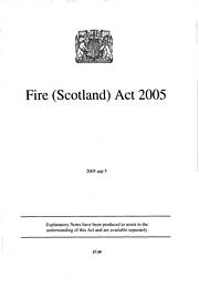 Fire (Scotland) Act 2005. asp 5