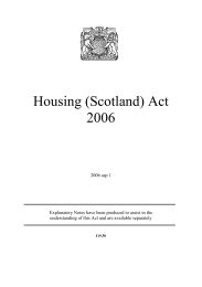 Housing (Scotland) Act 2006. asp 1