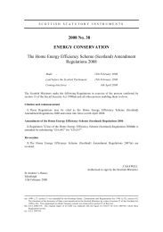 Home Energy Efficiency Scheme (Scotland) Amendment Regulations 2008