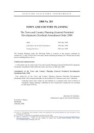 Town and Country Planning (General Permitted Development) (Scotland) Amendment Order 2008