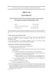 Electricity Works (Environmental Impact Assessment) (Scotland) Amendment Regulations 2008