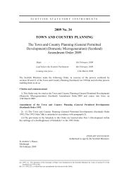 Town and Country Planning (General Permitted Development) (Domestic Microgeneration) (Scotland) Amendment Order 2009