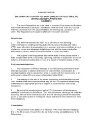 Executive Note to the Town and Country Planning (Amount of Fixed Penalty) (Scotland) Regulations 2009. SSI 2009/52