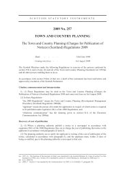 Town and Country Planning (Charges for Publication of Notices) (Scotland) Regulations 2009