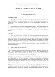 Explanatory Notes to the Marine (Scotland) Act 2010. asp 5