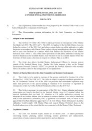 Explanatory Memorandum to the Marine (Scotland) Act 2010 (Consequential Provisions) Order 2010. SI 2010/2870