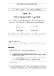 Town and Country Planning (Tree Preservation Order and Trees in Conservation Areas) (Scotland) Regulations 2010