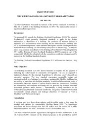 Executive Note to the Building (Scotland) Amendment Regulations 2011. SSI 2011/120