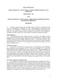 Executive Note to the Planning etc. (Scotland) Act 2006 (Commencement No.12) Order 2011. SSI 2011/382 (C.36) and Planning etc. (Scotland) Act 2006 (Listed Buildings) (Saving Provisions) Order 2011. SSI 2011/381