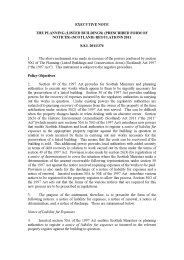 Executive Note to the Planning (Listed Buildings) (Prescribed Form of Notices) (Scotland) Regulations 2011. SSI 2011/374