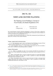 Planning (Listed Buildings) (Amount of Fixed Penalty) (Scotland) Regulations 2011