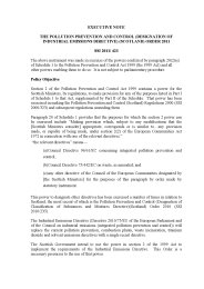 Executive Note to the Pollution Prevention and Control (Designation of Industrial Emissions Directive) (Scotland) Order 2011. SSI 2011/423