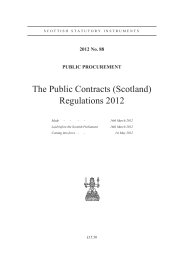 Public Contracts (Scotland) Regulations 2012 (Includes correction slip dated July 2012)
