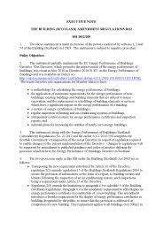 Executive Note to the Building (Scotland) Amendment Regulations 2012. SSI 2012/209