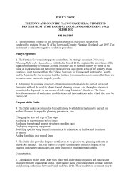 Policy Note to the Town and Country Planning (General Permitted Development) (Fish Farming) (Scotland) Amendment (No.2) Order 2012. SSI 2012/285