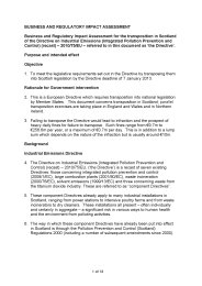 Business and Regulatory Impact Assessment for the Transposition in Scotland of the Directive on Industrial Emissions (Integrated Pollution Prevention and Control) (recast) - 2010/75/EU - referred to in this document as 'the Directive'. SSI 2012/360