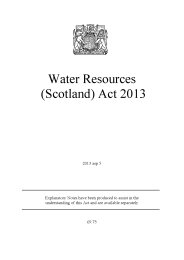 Water Resources (Scotland) Act 2013. asp 5