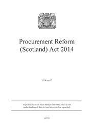 Procurement Reform (Scotland) Act 2014. asp 12