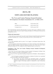 Town and Country Planning (General Permitted Development) (Scotland) Amendment (No.2) Order 2014