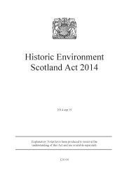 Historic Environment Scotland Act 2014. asp 19