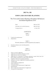 Town and Country Planning (Hazardous Substances) (Scotland) Regulations 2015