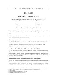 Building (Scotland) Amendment Regulations 2015