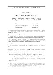 Town and Country Planning (General Permitted Development) (Scotland) Amendment Order 2015