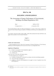 Assessment of Energy Performance of Non-Domestic Buildings (Scotland) Regulations 2016