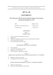 Electricity Works (Environmental Impact Assessment) (Scotland) Regulations 2017