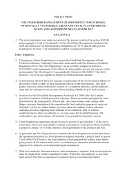 Policy Note to the Flood Risk Management (Flood Protection Schemes, Potentially Vulnerable Areas and Local Plan Districts) (Scotland) Amendment Regulations 2017. SSI 2017/112