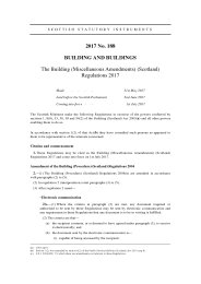 Building (Miscellaneous Amendments) (Scotland) Regulations 2017