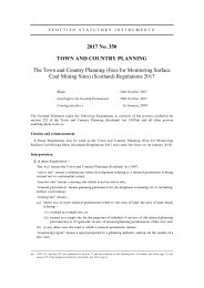 Town and Country Planning (Fees for Monitoring Surface Coal Mining Sites) (Scotland) Regulations 2017